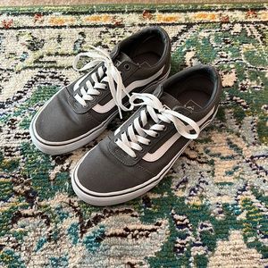 Vans Old Skool Skate Shoe - Pewter Gray